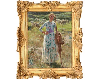 Joan Of Arc by Gari Melchers - ART PRINT