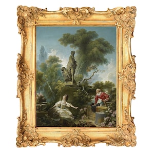 The Progress of Love: The Meeting by Jean Honoré Fragonard - ART PRINT