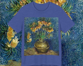 Classic Art Tee - Imperial Fritillaries in a Copper Vase by Vincent van Gogh