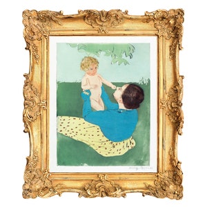 Under the Horse Chestnut Tree by Mary Cassatt - ART PRINT