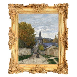 Street in Sainte-Adresse by Claude Monet - ART PRINT