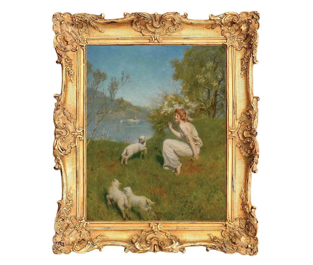 Woodland Nymph by John Collier - ART PRINT - Frame Not Included - Etsy