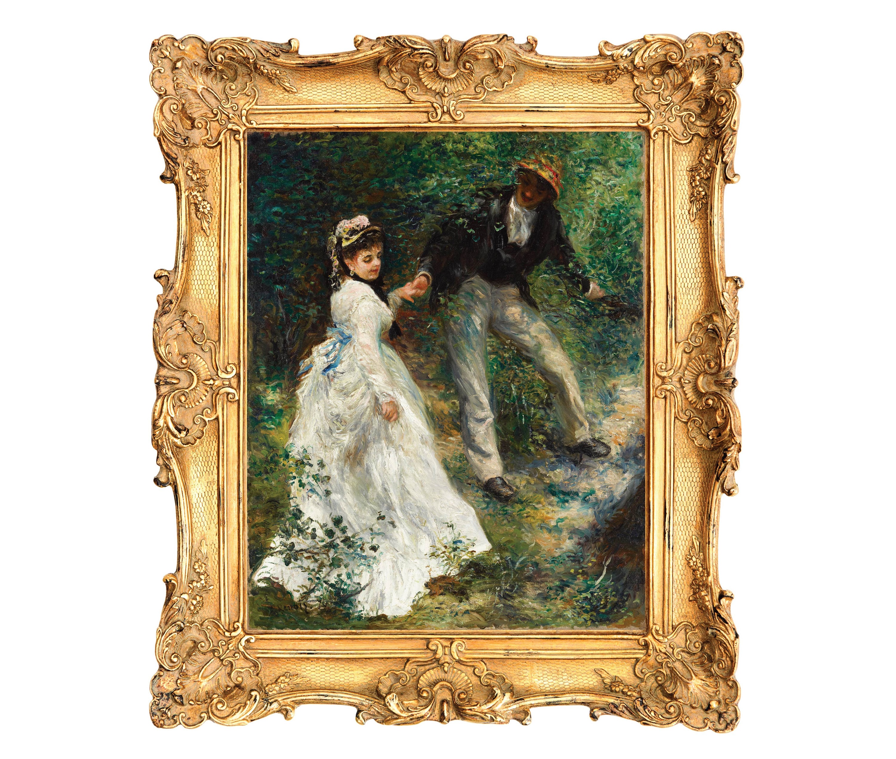 La Promenade (1870) by Pierre-auguste Renoir - ART PRINT - Etsy