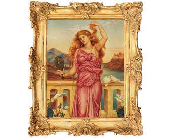 Helen of Troy by Evelyn de Morgan - ART PRINT