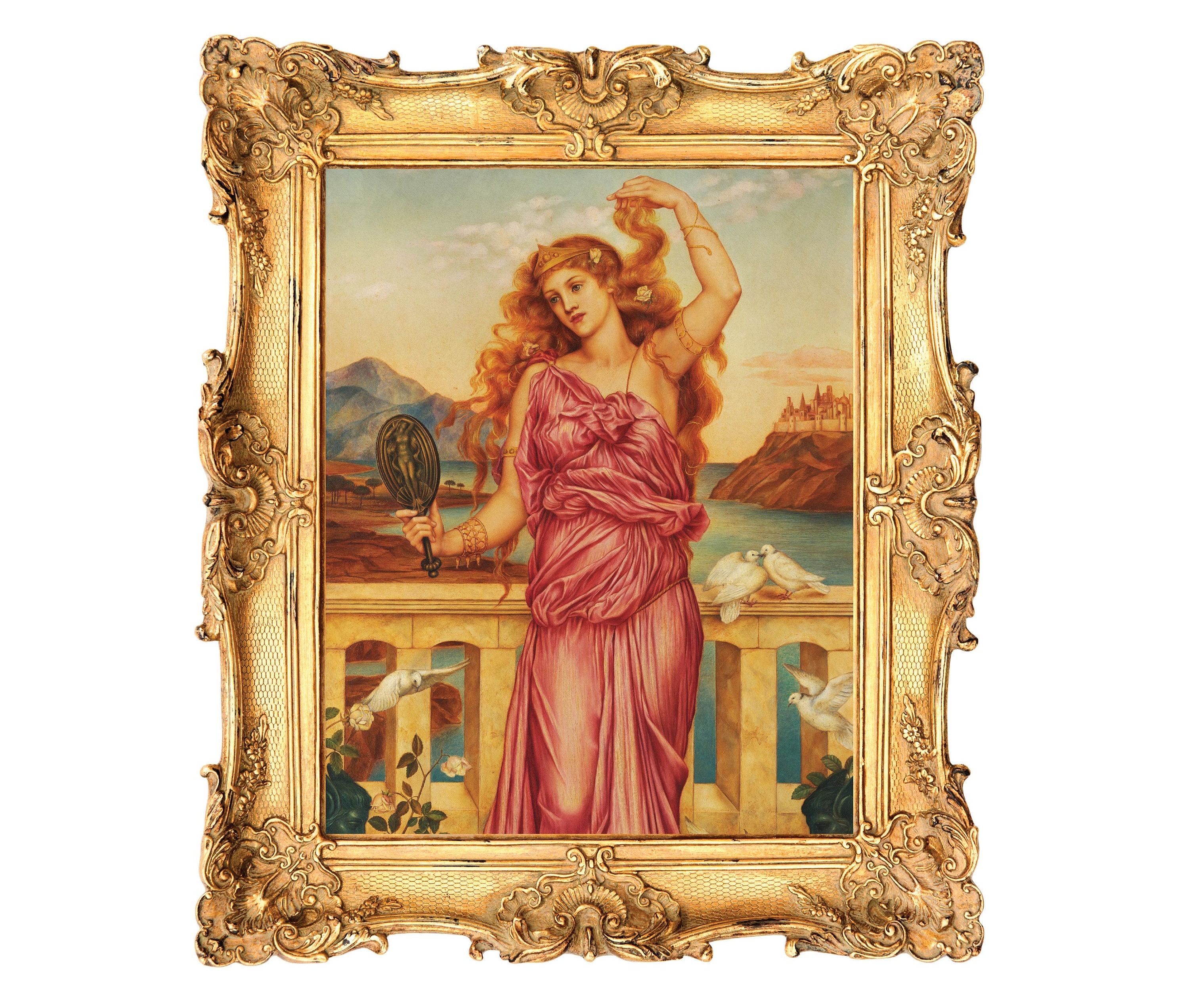 Helen of Troy by Evelyn De Morgan - ART PRINT - Frame Not Included - Etsy