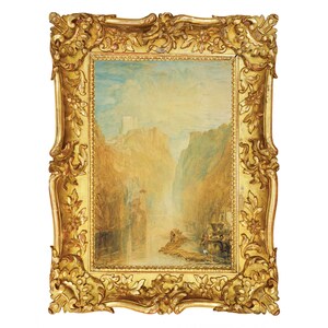 On the Upper Rhine by Joseph William Turner - ART PRINT