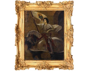 Joan of Arc by William Blake Richmond - ART PRINT - frame not included