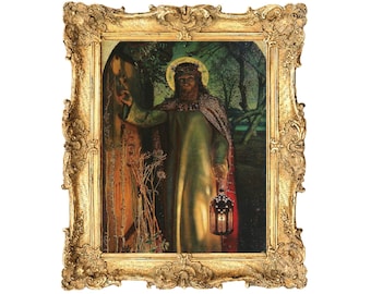The Light of the World by William Holman Hunt- ART PRINT