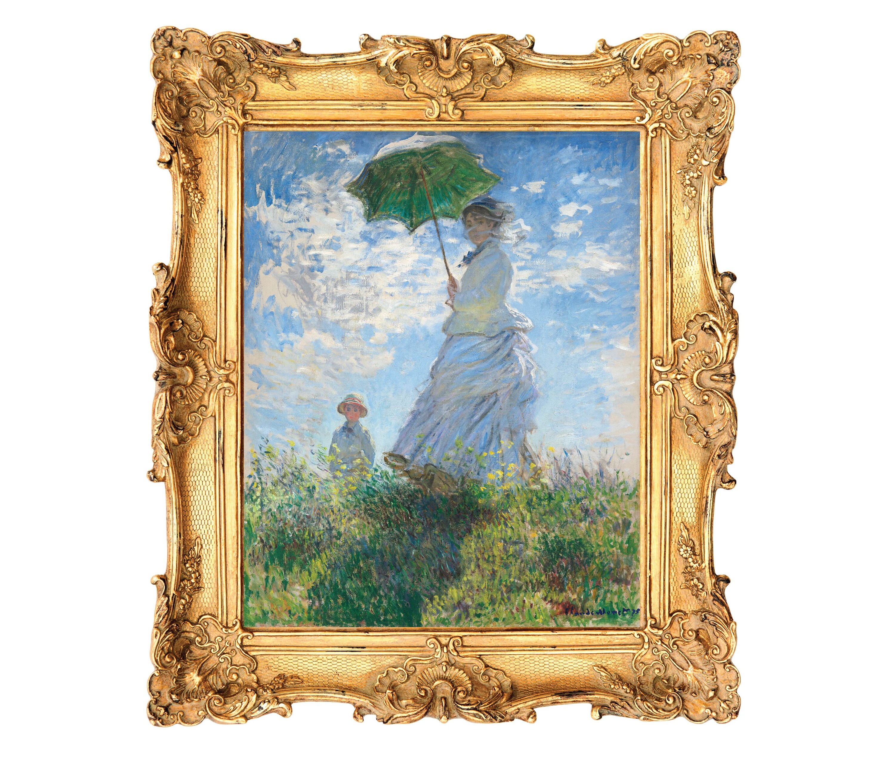 Woman With a Parasol by Claude Monet - ART PRINT - Etsy