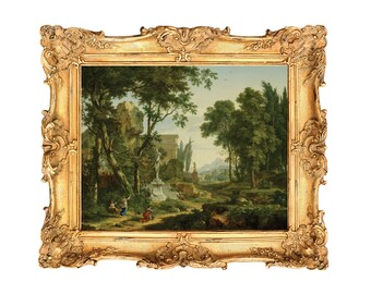 Arcadian landscape by Jan van Huysum - ART PRINT