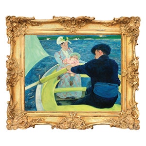 The Boating Party by Mary Cassatt ART PRINT image 1