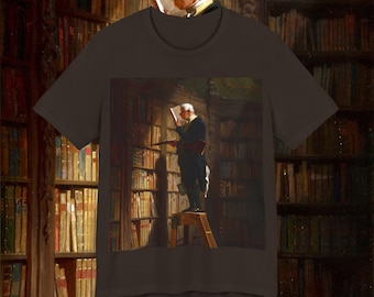 Classic Art Tee - The Bookworm by Carl Spitzweg