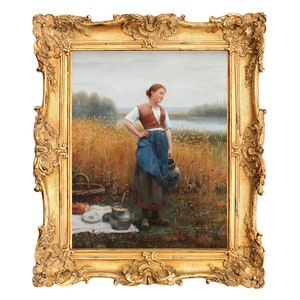 Midday&#39;s Pause by Daniel Ridgway Knight - ART PRINT