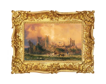 Caerphilly Castle by George Arthur Fripp - ART PRINT
