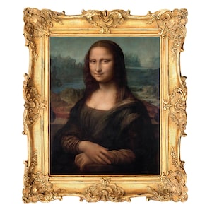 The Mona Lisa by Leonardo Da Vinci - ART PRINT