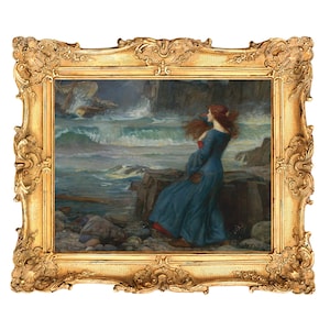 Miranda - The Tempest by John William Waterhouse - ART PRINT