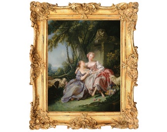 The Love Letter by Francois Boucher - ART PRINT