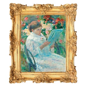 On a Balcony by Mary Cassatt - ART PRINT