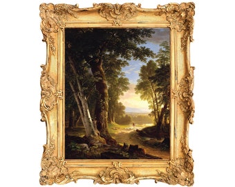 The Beeches by Asher Durand - ART PRINT - frame not included