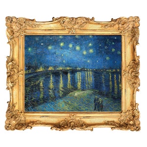 The Starry Night Over the Rhone by Vincent Van Gogh - ART PRINT
