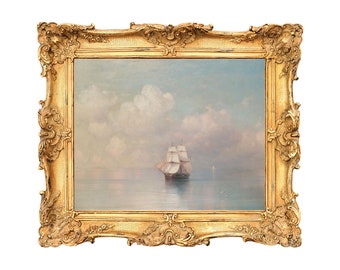Calm Seas by Ivan Konstantinovich Aivazovsky - ART PRINT