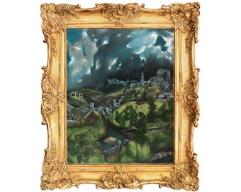 View from Toledo by El Greco - ART PRINT - frame not included