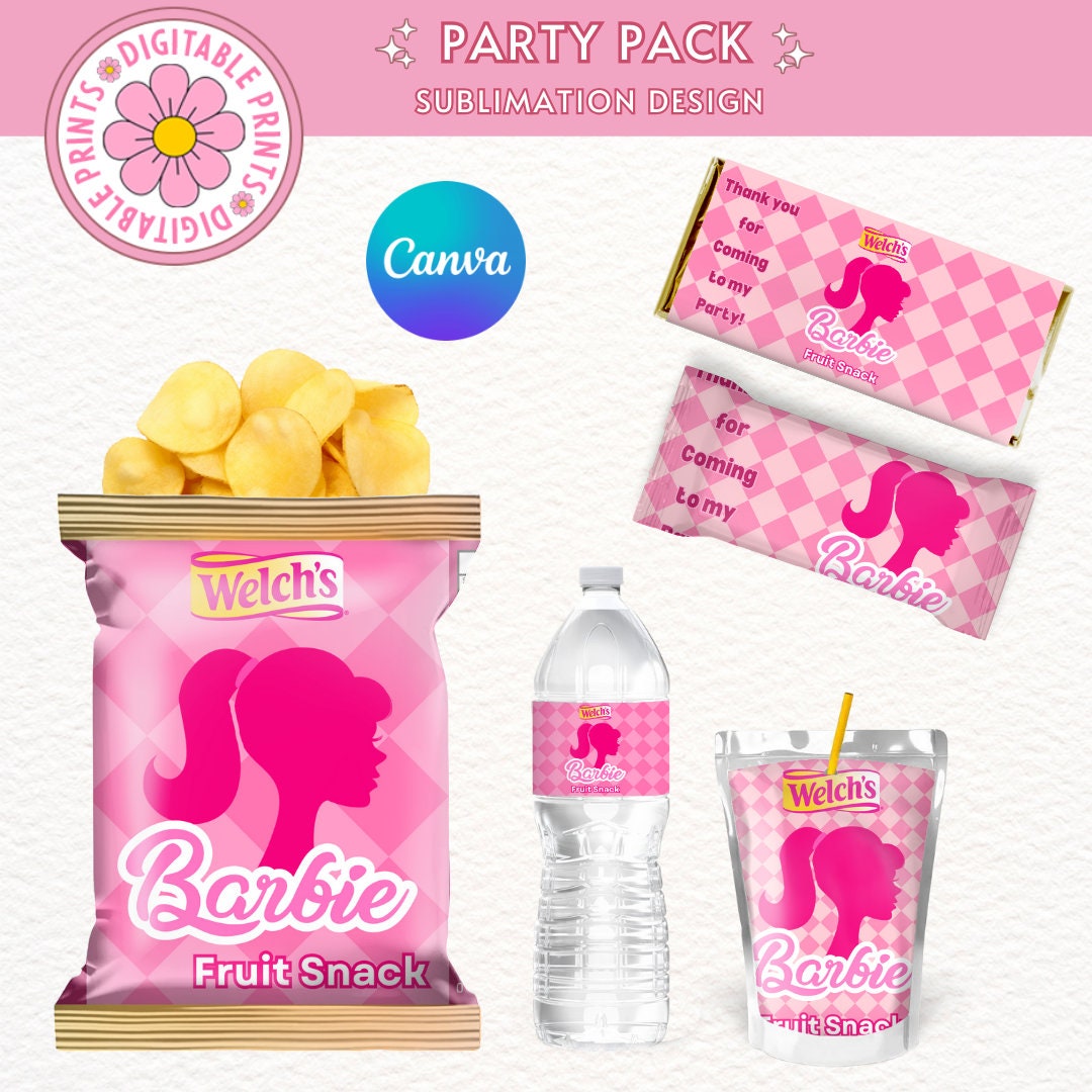 Barbie party packs 2025