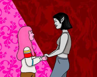 Bubbline Poster Print