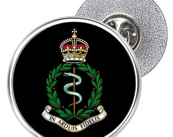 RAMC Metal Lapel Pin Badge 25mm (Royal Army Medical Corps)