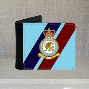 Cartera de piel sintética de la policía de la RAF (Real Fuerza Aérea)