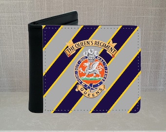 Queen's Regiment PU Leather Wallet