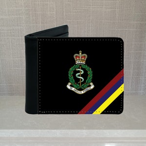RAMC PU Leather Wallet (Royal Army Medical Corps)