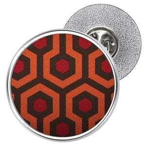 Insigne en métal Shining Carpet 25 mm (Stanley Kubrick, Overlook Hotel)