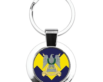 Royal Scots Dragoon Guards Metal Keyring with Giftbox