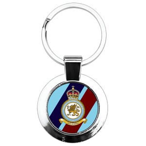 RAF Police Metal Keyring with Giftbox - Available in both Kings & Queens Crown Variants