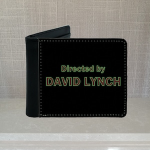 Cartera de piel sintética dirigida por David Lynch (Twin Peaks)