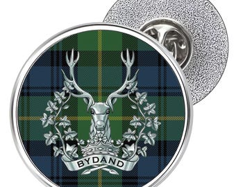 Gordon Highlanders Metal Lapel Pin Badge 25mm