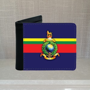 Cartera de piel sintética de los Royal Marines