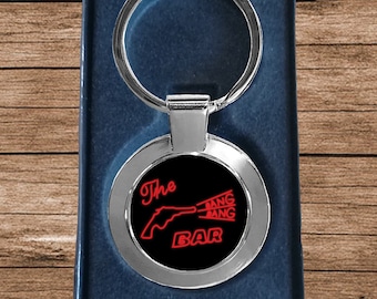 The Bang Bang Bar Metal Keyring (Twin Peaks, David Lynch, TV)