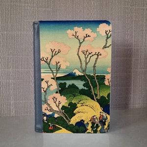 Goten-Yama-Hill PU Leather Passport Holder/Cover (Art, Hokusai)