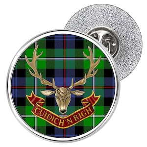 Seaforth Highlanders Metal Lapel Pin Badge 25mm