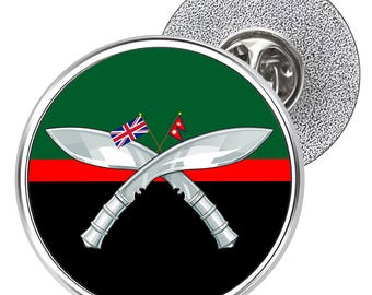Gurkhas Metal Lapel Pin Badge 25mm