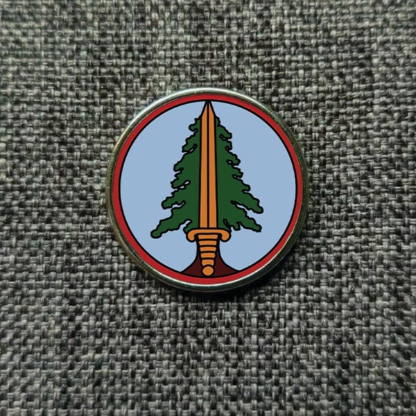 The Bookhouse Boys Lapel Pin Badge 25mm (Twin Peaks, Dale Cooper, TV)