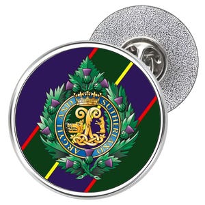 Argyll & Sutherland Highlanders Metal Lapel Pin Badge 25mm