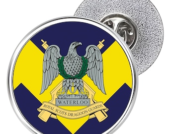 Royal Scots Dragoon Guards Metal Lapel Pin Badge 25mm