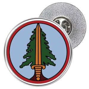Insignia de solapa metálica de The Bookhouse Boys de 25 mm (Twin Peaks, Dale Cooper, TV)
