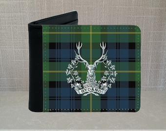 Gordon Highlanders PU Leather Wallet