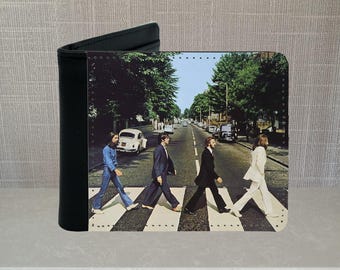 The Beatles Abbey Road PU Leather Men's Wallet (John, Paul, George, Ringo)