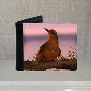 Carteira de couro PU Twin Peaks Bird (Twin Peaks, David Lynch, Dale Cooper)