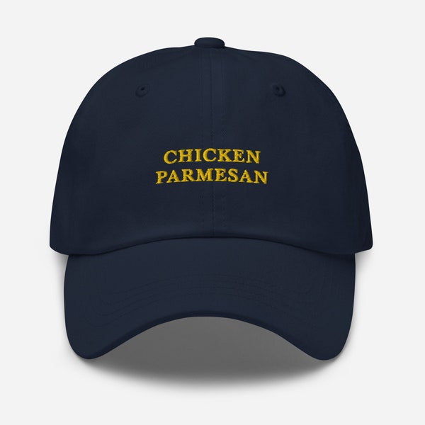 Chicken Parmesan Dad hat | Foodie lover hat | Embroidered hat | Funny dad hat